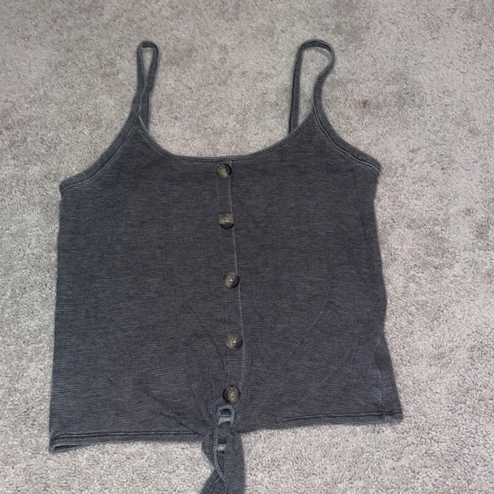 American Eagle gray tank top